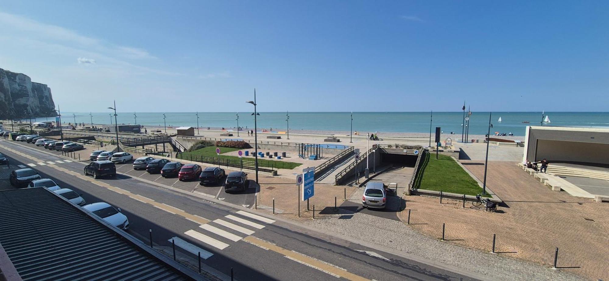 Residence Du Bord De Mer 9 Appartements Avec Une Vraie Vue Mer 르트레포르 외부 사진