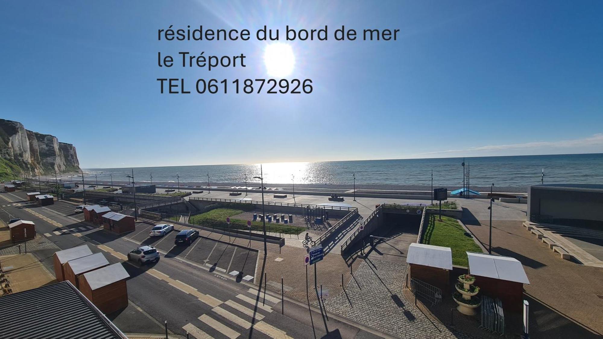 Residence Du Bord De Mer 9 Appartements Avec Une Vraie Vue Mer 르트레포르 외부 사진
